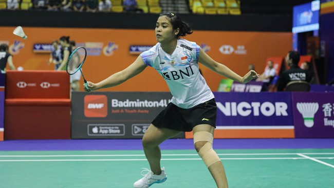 Tunggal putri Indonesia Gregoria Mariska Tunjung tampil luar biasa meski kalah dari Akane Yamaguchi pada semifinal Hong Kong Open 2023.