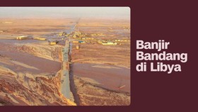 INFOGRAFIS: Peta Banjir Dahsyat di Libya yang Tewaskan 6 Ribu Orang