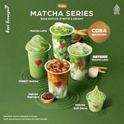 Bentuk Cinta untuk Pelanggan, Kopi Kenangan Hadirkan 5 Varian Matcha Series yang Otentik!