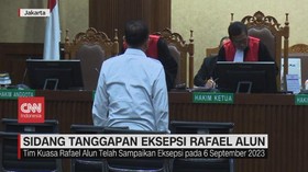 VIDEO: Sidang Tanggapan Eksepsi Rafael Alun