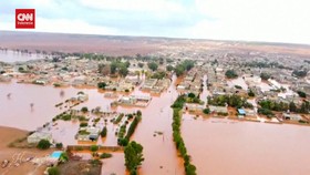 VIDEO: Rekaman Drone Dampak Terjangan Badai Daniel Di Libya