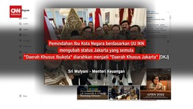 VIDEO: Pemerintah Bahas RUU Ubah Status DKI Jakarta Jadi DKJ