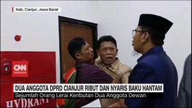 VIDEO: 2 Anggota DPRD Cianjur Ribut dan Nyaris Baku Hantam