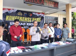 Eks Anggota Polisi di Barito Kuala Bobol Ruko Curi 44 Handphone Ditangkap