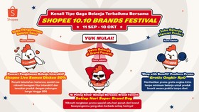 Shopee 10.10 Brands Festival: Promo Menarik untuk Semua Gaya Belanja