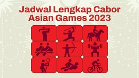 INFOGRAFIS: Jadwal Lengkap Cabor Asian Games 2023