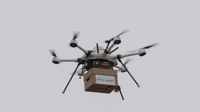 FOTO: Israel Uji Coba Taksi Drone Keliling Yerusalem