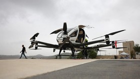 FOTO: Israel Uji Coba Taksi Drone Keliling Yerusalem