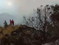 Kebakaran Bromo di Wilayah Pasuruan Imbas Flare Prewedding Dipastikan Padam