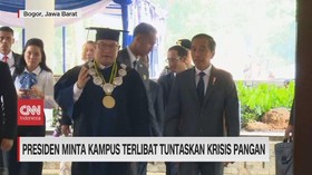 VIDEO: Presiden Minta Kampus Terlibat Tuntaskan Krisis Pangan