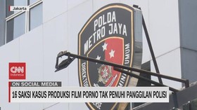 VIDEO: 16 Saksi Kasus Produksi Film Porno Tak Penuhi Panggilan Polisi