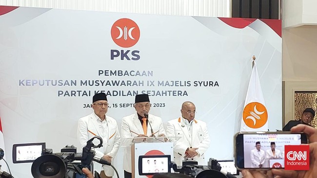 Ada tujuh poin yang diumumkan PKS saat momen penyampaian dukungan kepada pasangan Anies Baswedan-Muhaimin Iskandar di Pilpres 2024 mendatang.