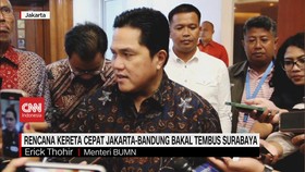 VIDEO: Rencana Kereta Cepat Jakarta-Bandung Bakal Tembus Surabaya
