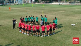 4 Hari Jelang Asian Games, Baru 15 Pemain Timnas U-24 Ikut Latihan