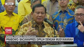 VIDEO: Prabowo: Bacawapres Dipilih Dengan Musyawarah