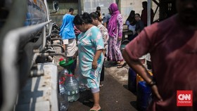 Kekeringan di Kalideres, Pemprov DKI Sediakan Air Bersih untuk Warga