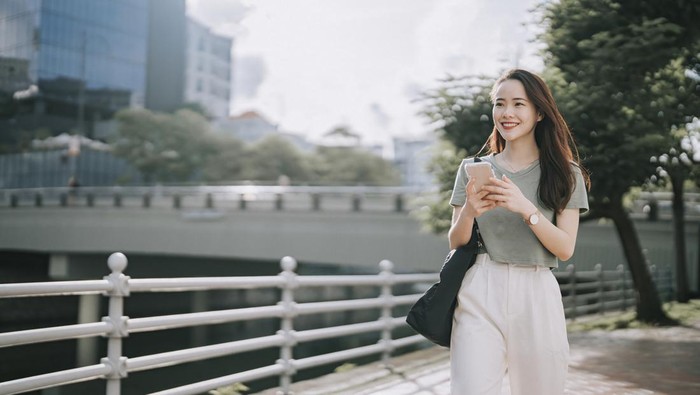 Ilustrasi jalan kaki