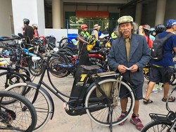 Komunitas Sepeda Jadul hingga Modern Kumpul di Festival LIKE KLHK