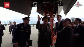 VIDEO: Momen Kim Jong Un Terpukau Jet Pembom Rusia Mudah Gapai Jepang