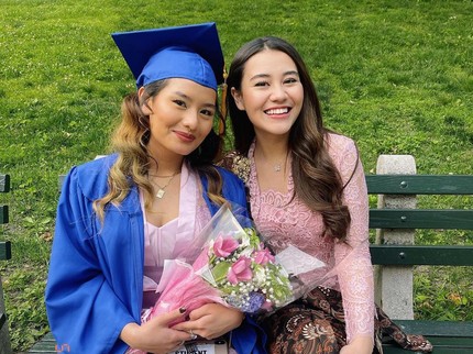 7 Potret Zahwa Massaid & Aaliyah Massaid, Kakak Adik yang Selalu Kompak