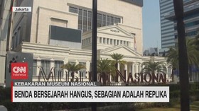 VIDEO: Benda Bersejarah Hangus, Sebagian Adalah Replika