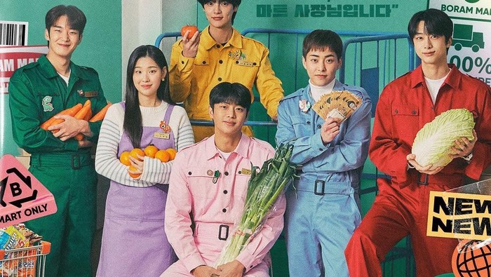 Boss-dol Mart, Drama Korea Terbaru Tentang Idol Grup yang 'Banting Setir' Jadi Pengelola Supermarket