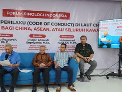 Forum Sinologi Gelar Diskusi COC Laut China Selatan, Ini Kesimpulannya