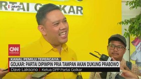 VIDEO: Golkar: Partai Dipimpin Pria Tampan Akan Dukung Prabowo