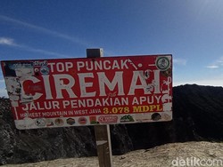 Pengumuman! Pendakian ke Gunung Ciremai Ditutup Sementara