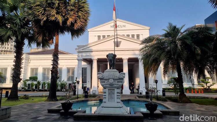 Kondisi Museum Nasional pagi ini, Minggu (16/9/2023)