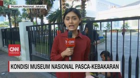 VIDEO: Kondisi Museum Nasional Pasca Kebakaran