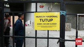 589 Benda Bersejarah Museum Nasional Dievakuasi Imbas Kebakaran