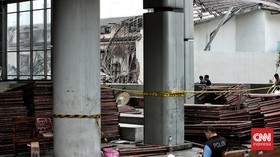 Polisi Sulit Bedakan Benda Bersejarah dengan Puing di Museum Nasional