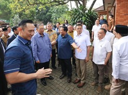 Suasana Pertemuan SBY & Prabowo: Penuh Canda-Ada KIM, Wiranto hingga PSI