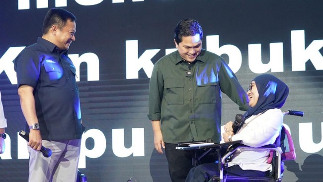 kehadiran PNM dinilai Eirck Thohir tepat untuk mempersempit ruang kesenjangan di masyarakat melalui pemberdayaan para perempuan pelaku usaha ultramikro.