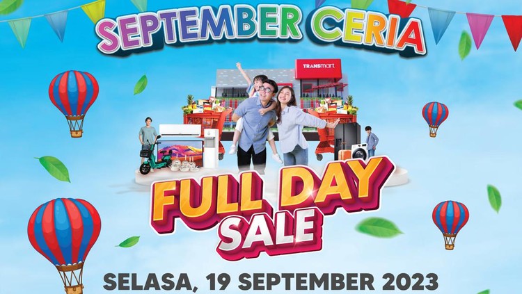 Transmart Full Day Sale 19 September Transmart Full Day Sale 19 September
