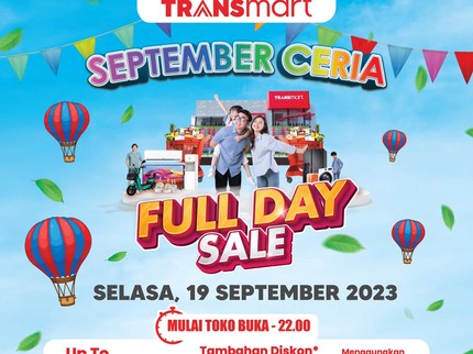 Besok Full Day Sale Lagi! Serbu Diskon Popok hingga Deterjen untuk Stok di Rumah