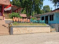 Potret Wisata Ranu Grati Pasuruan Berlatar Gunung Tengger Kini Sepi
