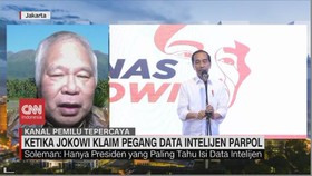 VIDEO: Ketika Jokowi Klaim Pegang Data Intelijen Parpol