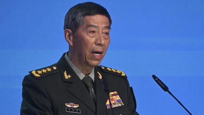 Menteri Pertahanan China Li Shangfu menjadi sorotan usai lama tak muncul dari pandangan publik lebih dari tiga pekan.