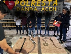 Keroyok Remaja, Ketua Gangster di Banda Aceh Ditangkap Polisi