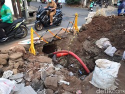 Galian Jl Asem Baris Tebet Dikeluhkan Warga, SDA Jaksel Minta Maaf