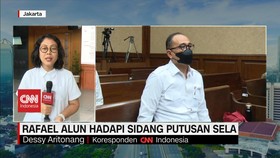 VIDEO: Rafael Alun Hadapi Sidang Putusan Sela