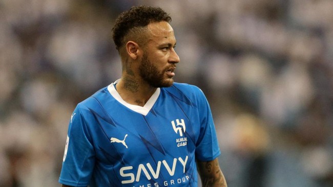 Al Hilal yang diperkuat oleh Neymar bermain melawan Navbahor dalam laga Liga Champions Asia di Riyadh, Selasa (19/9) dini hari WIB.