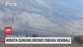 VIDEO: Wisata Gunung Bromo Dibuka Kembali
