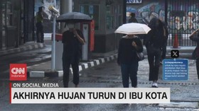 VIDEO: Akhirnya Hujan Turun di Ibu Kota