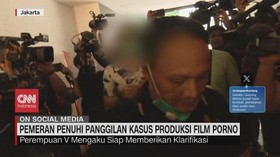 VIDEO: Pemeran Penuhi Panggilan Kasus Produksi Film Porno