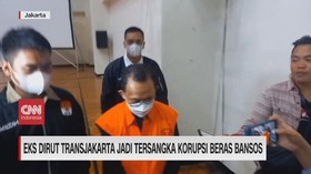 VIDEO: Eks Dirut TransJakarta Jadi tersangka Korupsi Beras Bansos