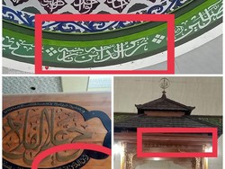 Kata MUI Soal Heboh Nama Plt Kadis PUPR Sula di Kaligrafi Masjid Raya
