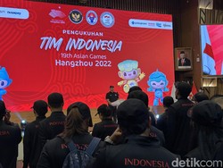 Menpora Dito Kukuhkan Kontingen Indonesia untuk Asian Games 2023